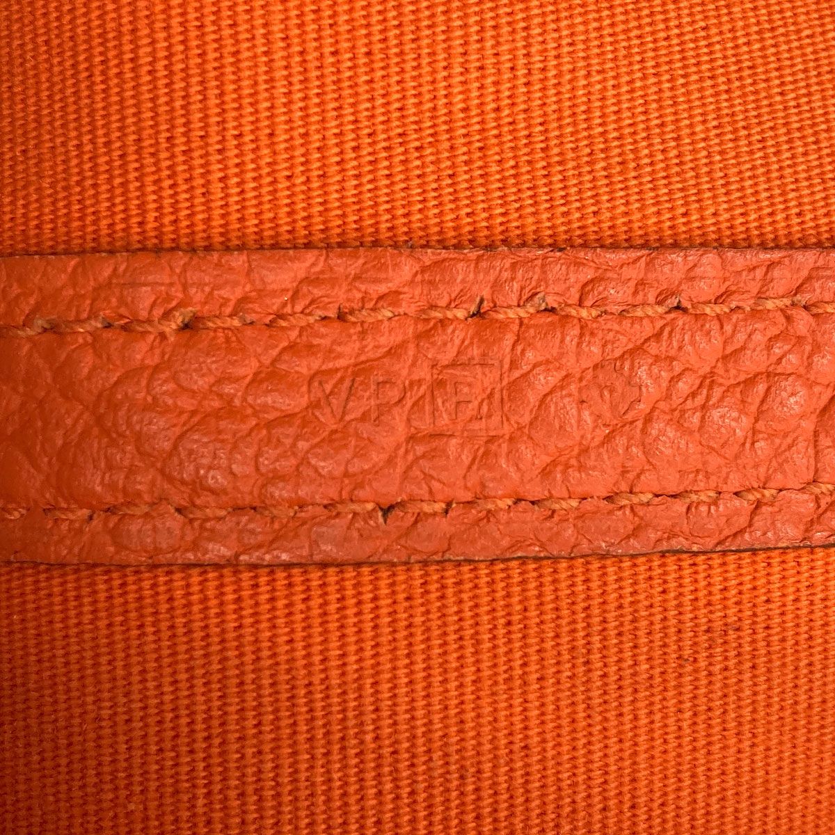 Hermes Garden Party PM Silver Tote Toile Officier — view 7