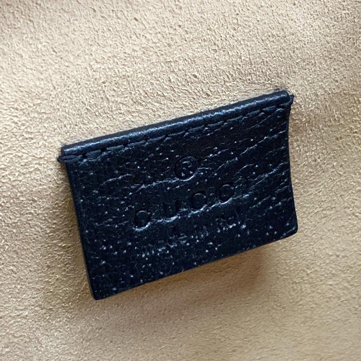 Gucci Mini Bamboo Bucket Bag Black Brown Leather — view 9
