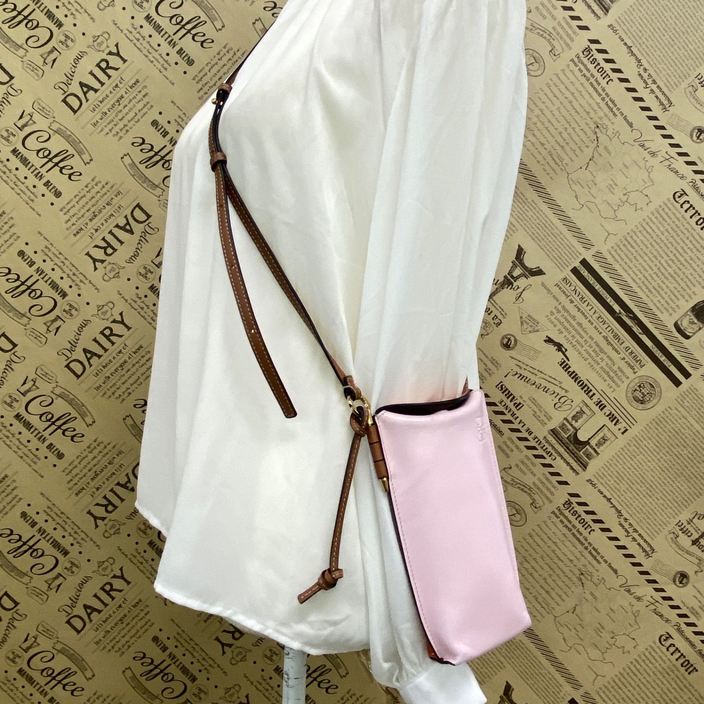 Loewe Shoulder Bag Pochette Smartphone Anagram Magnet Pocket — view 6