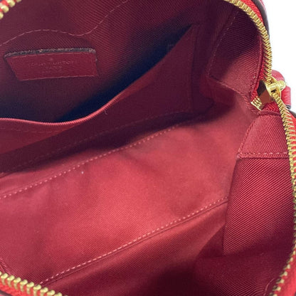 Louis Vuitton Shoulder Bag Monogram Empreinte Saintonge Scarlet Leather — view 7