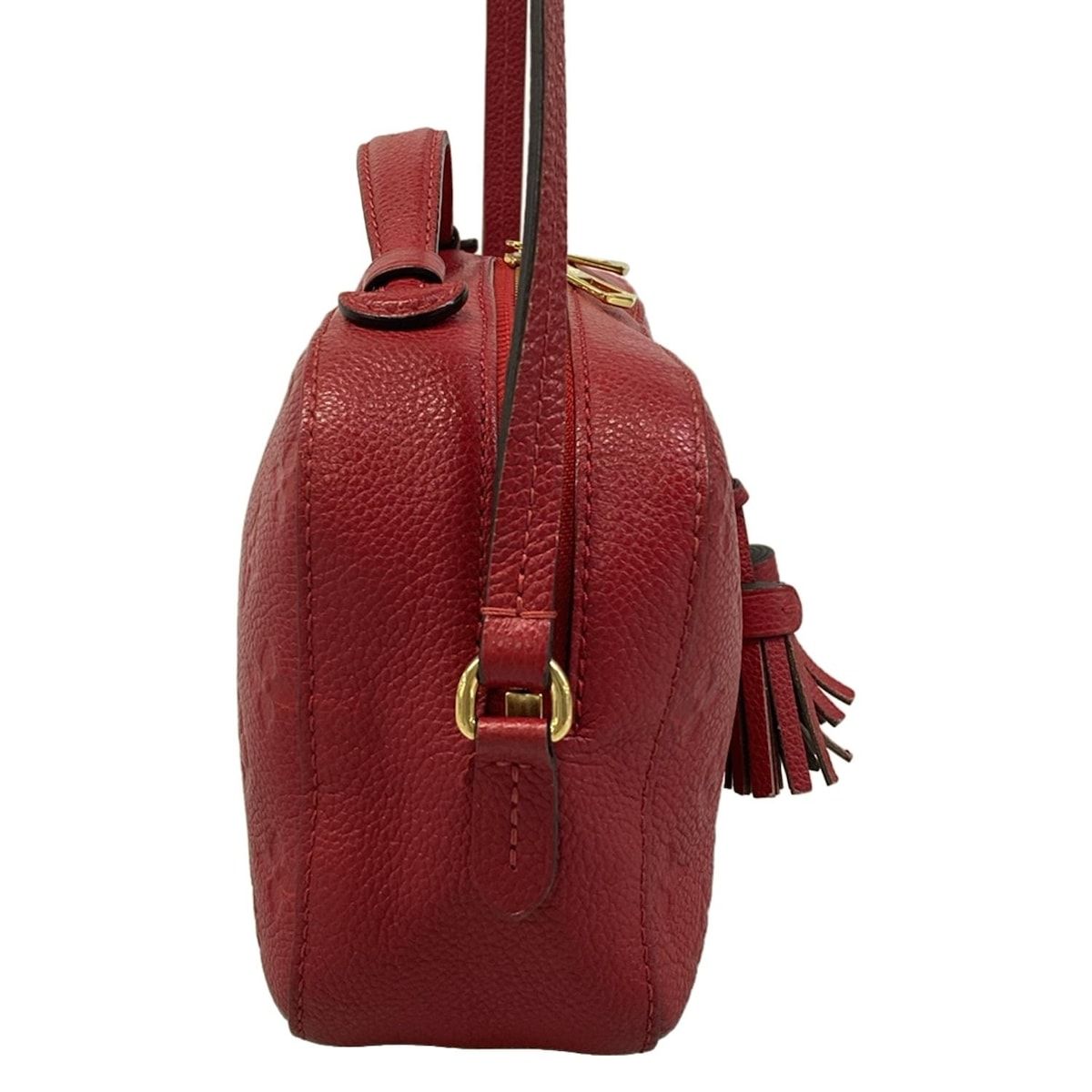 Louis Vuitton Shoulder Bag Monogram Empreinte Saintonge Scarlet Leather — view 2