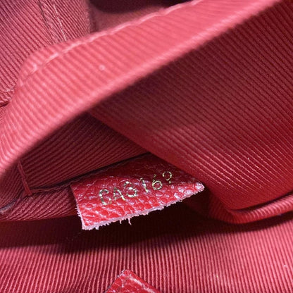 Louis Vuitton Shoulder Bag Monogram Empreinte Saintonge Scarlet Leather — view 9