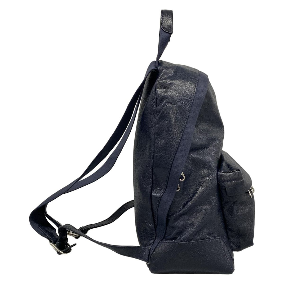 Balenciaga Backpack Navy Dark Leather — view 2