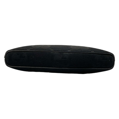 Gucci Shoulder Bag Jumbo GG Black Detachable Strap Leather — view 5