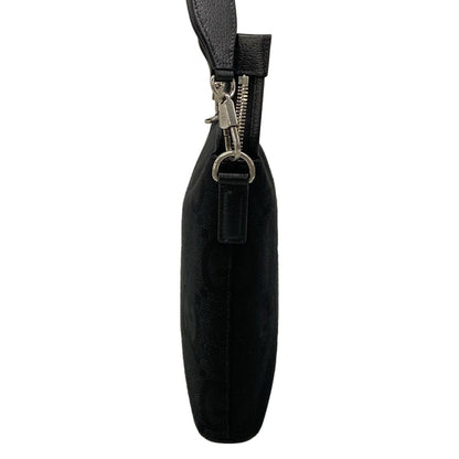 Gucci Shoulder Bag Jumbo GG Black Detachable Strap Leather — view 4