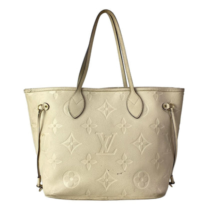 Louis Vuitton Tote Monogram Empreinte Neverfull MM Cles Leather Cowhide — view 3