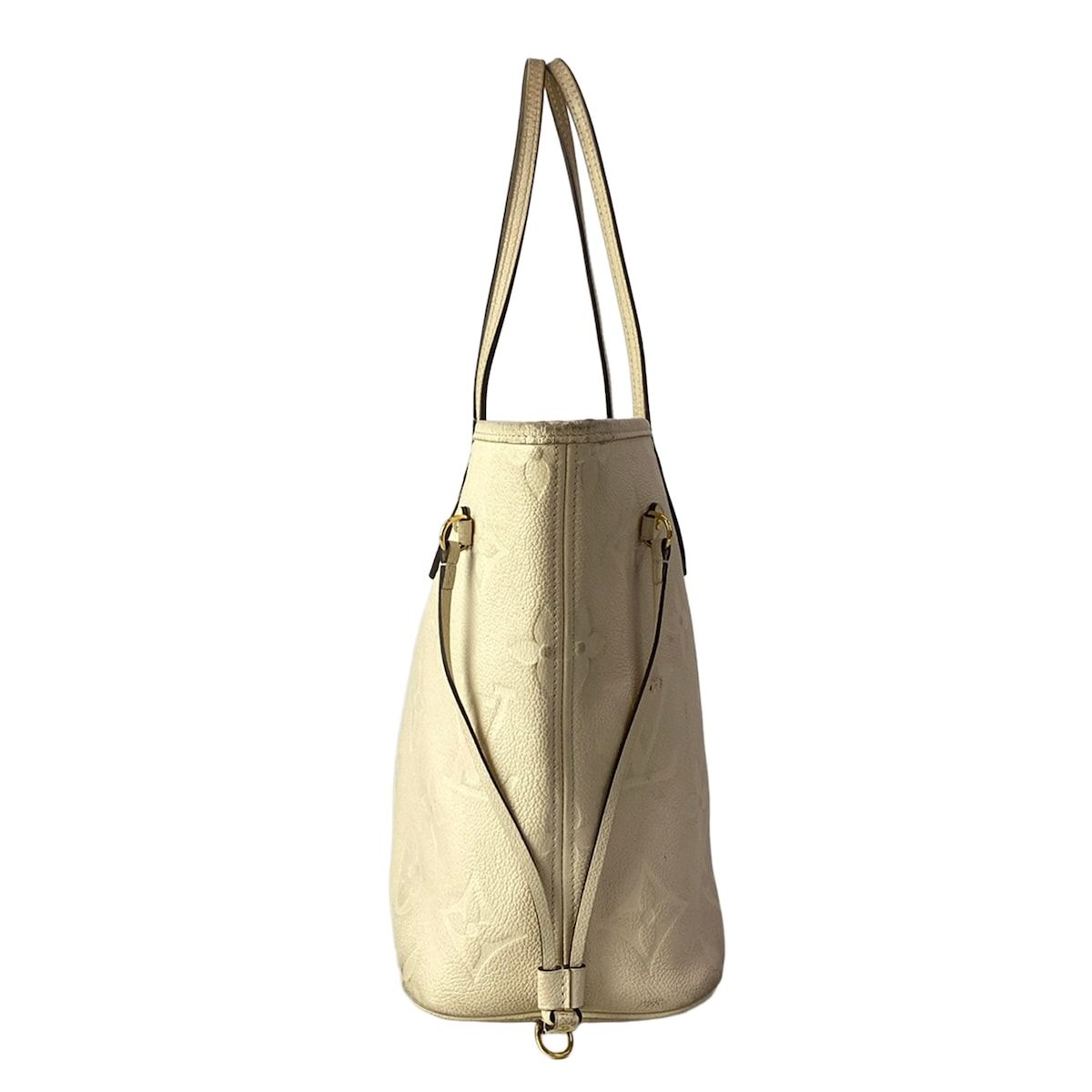 Louis Vuitton Tote Monogram Empreinte Neverfull MM Cles Leather Cowhide — view 4