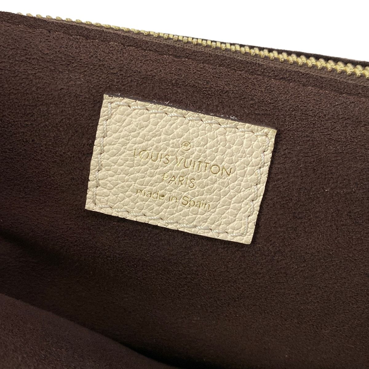 Louis Vuitton Tote Monogram Empreinte Neverfull MM Cles Leather Cowhide — view 9