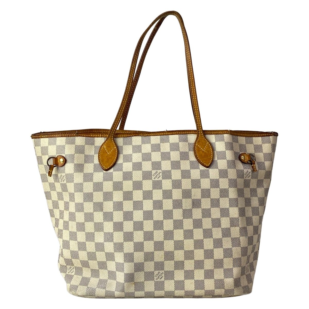 Louis Vuitton Tote Damier Neverfull MM Azur — view 3