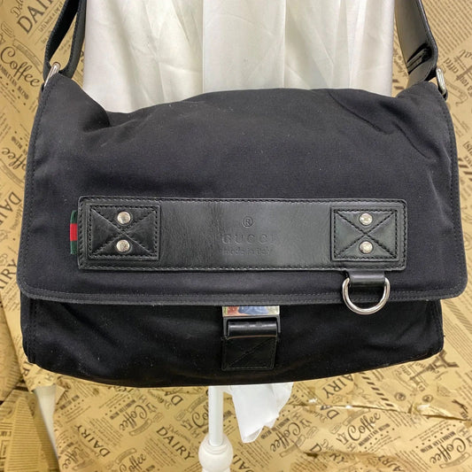 Gucci Sherry Shoulder Bag Canvas Messenger