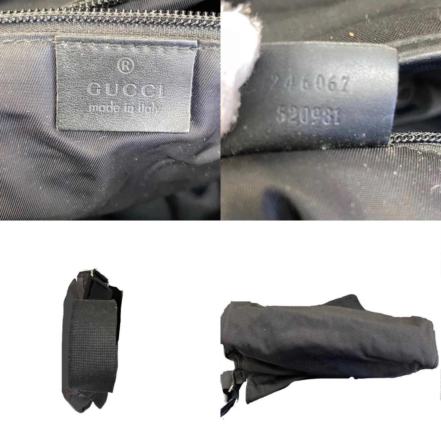 Gucci Sherry Shoulder Bag Canvas Messenger — view 4