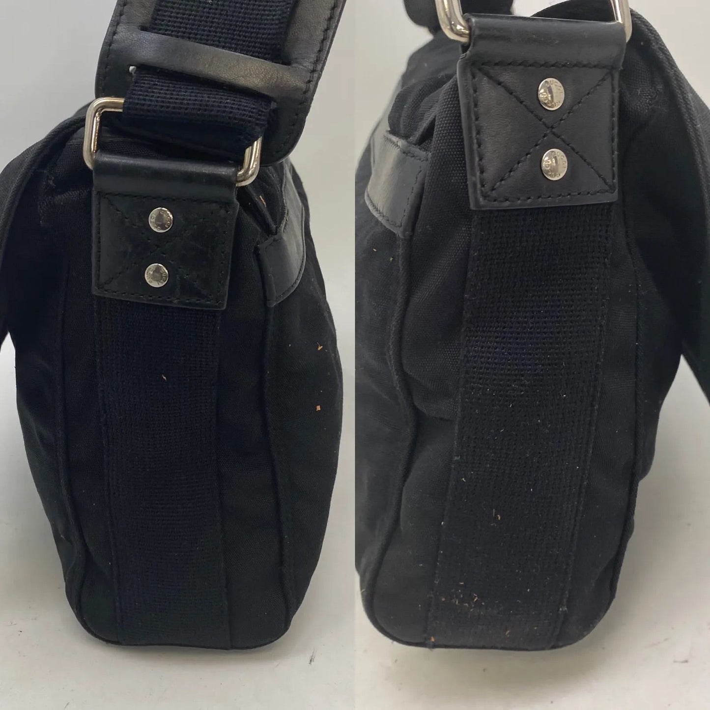 Gucci Sherry Shoulder Bag Canvas Messenger — view 5
