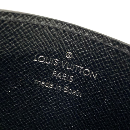 Louis Vuitton Card Case Epi Holder Sample Noir Leather — view 4