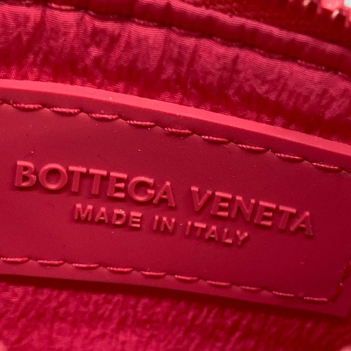 Bottega Veneta Coin Case Maxi Intrecciato Pink Fragment — view 4