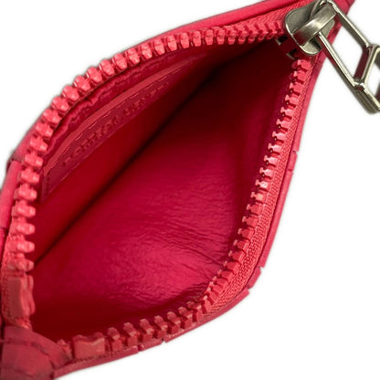 Bottega Veneta Coin Case Maxi Intrecciato Pink Fragment — view 3