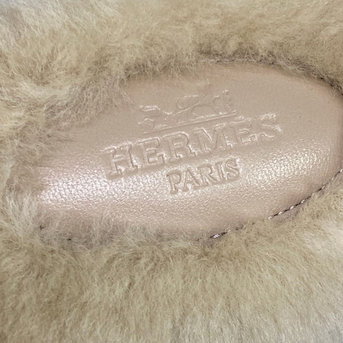 Hermes Sandals Oran Beige — view 9