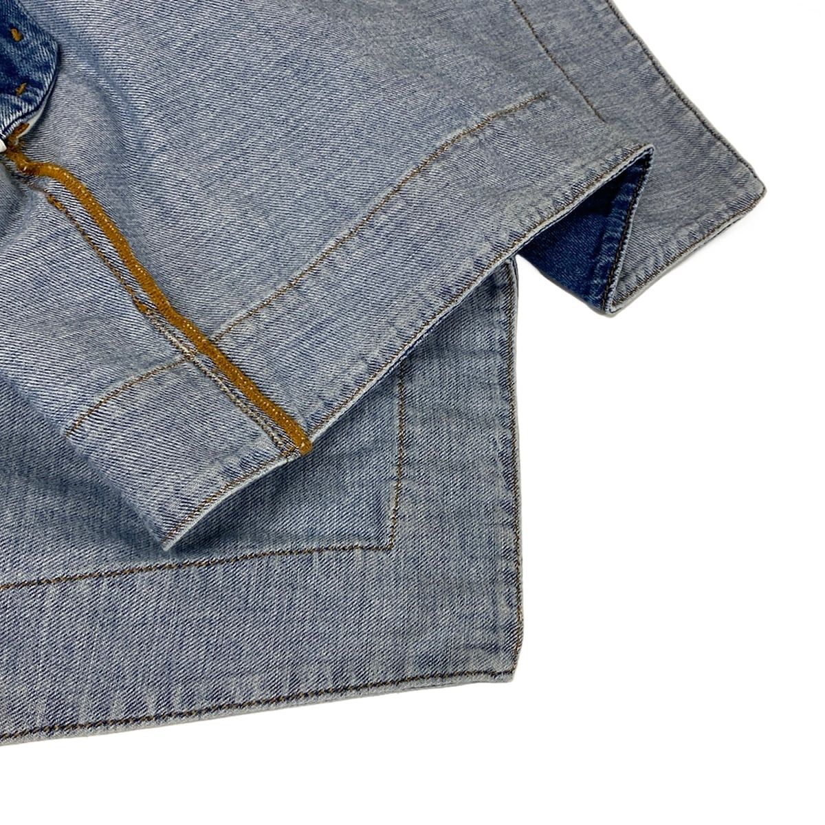 Loewe Mini Skirt 34 Blue Denim Cargo Cotton — view 8