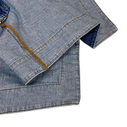 Loewe Mini Skirt 34 Blue Denim Cargo Cotton — view 8