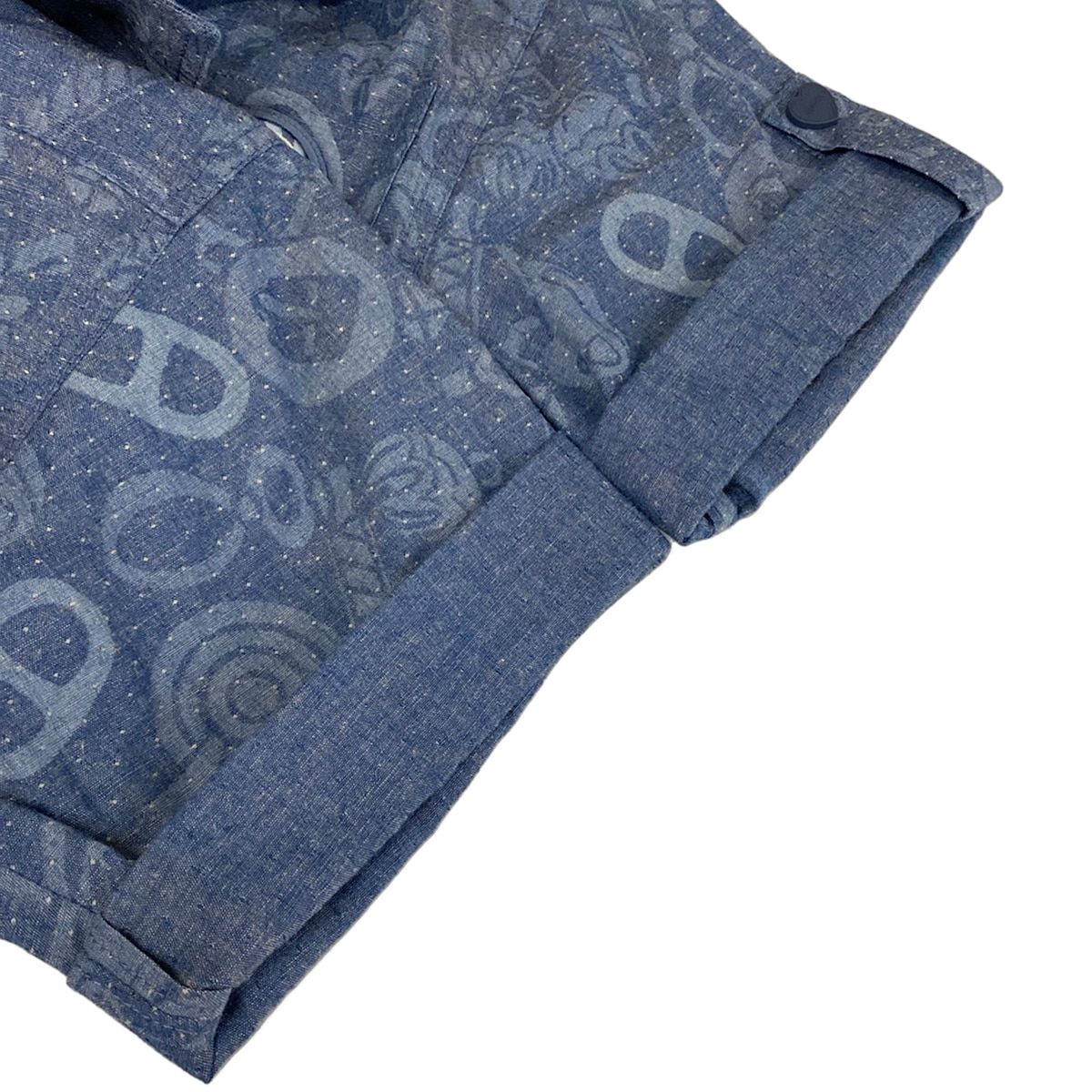 Hermes Dress 36 Navy Blue Cotton — view 6