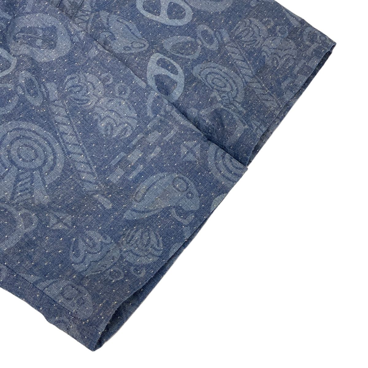 Hermes Dress 36 Navy Blue Cotton — view 5