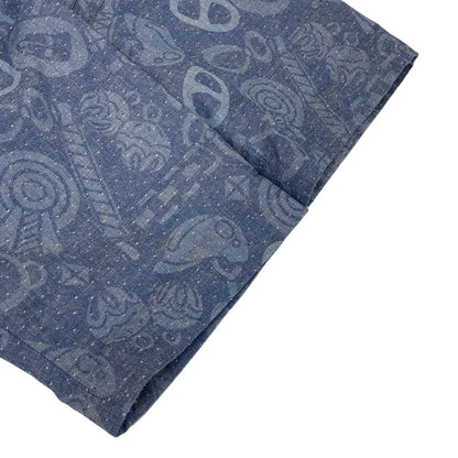 Hermes Dress 36 Navy Blue Cotton — view 5