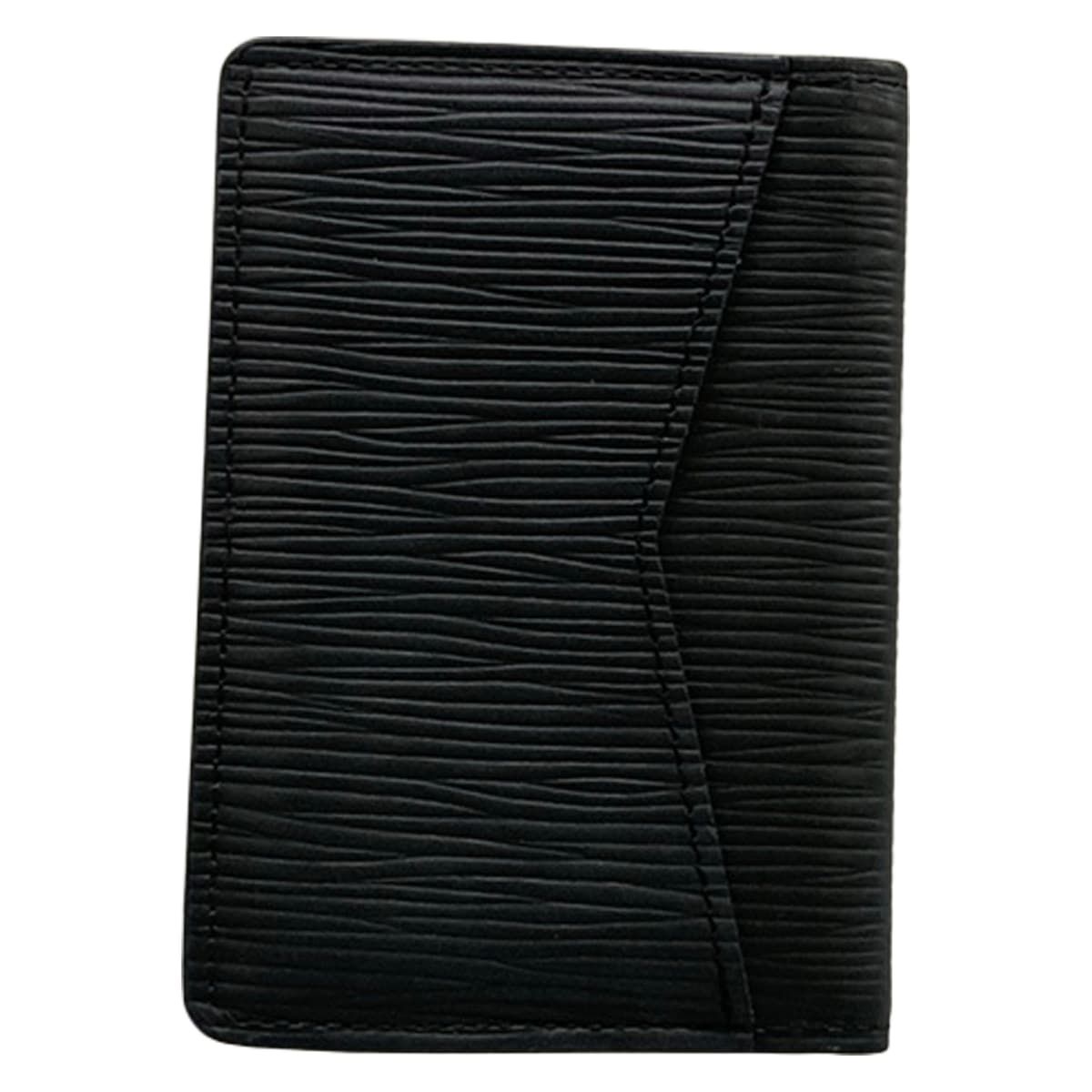 Louis Vuitton Card Case Epi Organizer Posh Vert Angre Leather — view 2