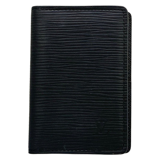 Louis Vuitton Card Case Epi Organizer Posh Vert Angre Leather