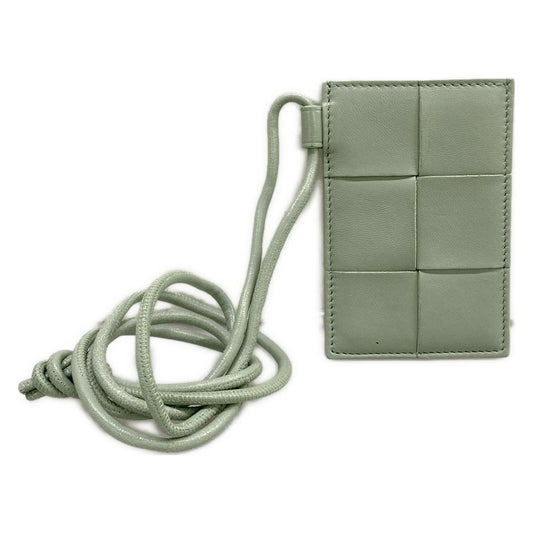 Bottega Veneta Pasque Cassette Light Green Leather