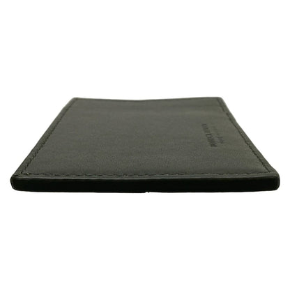 Bottega Veneta Card Case Cassette Dark Green Leather — view 7