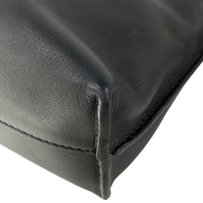 Loewe Clutch Flamenco Mini Black Drawstring Leather — view 6