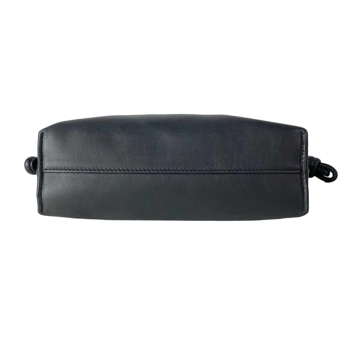 Loewe Clutch Flamenco Mini Black Drawstring Leather — view 5