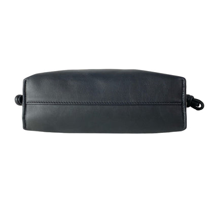 Loewe Clutch Flamenco Mini Black Drawstring Leather — view 5