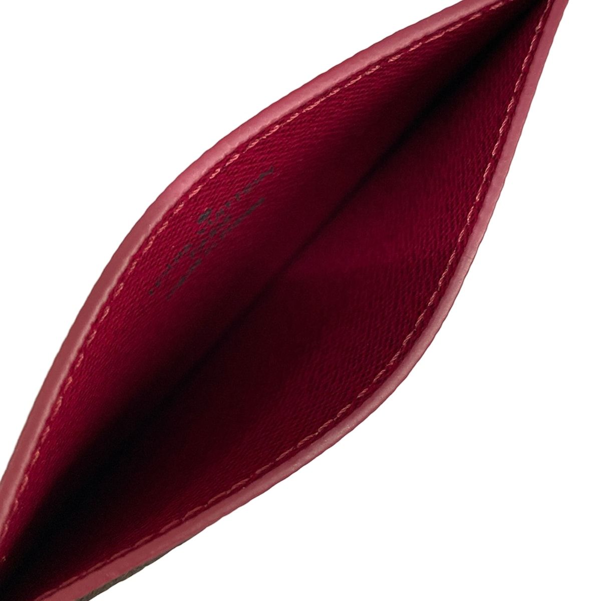 Louis Vuitton Card Case Monogram Holder Sample Fuchsia — view 3