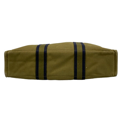 Hermes Tote Fourre Tout MM Khaki Da Navy — view 5