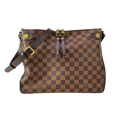 Louis Vuitton Shoulder Bag Damier Duomo Ebene