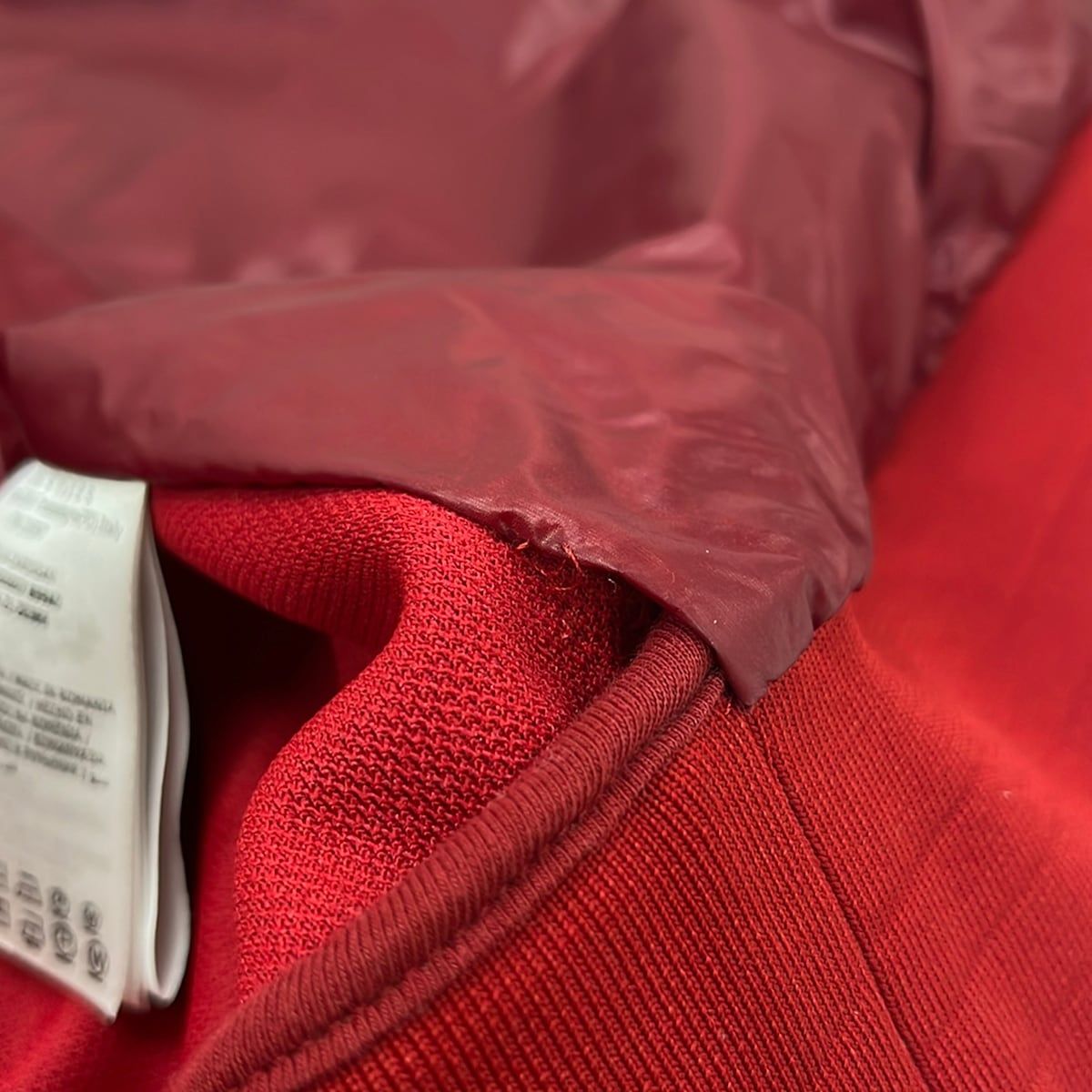 Moncler Jacket Red White Blue Long Sleeve Winter — view 8