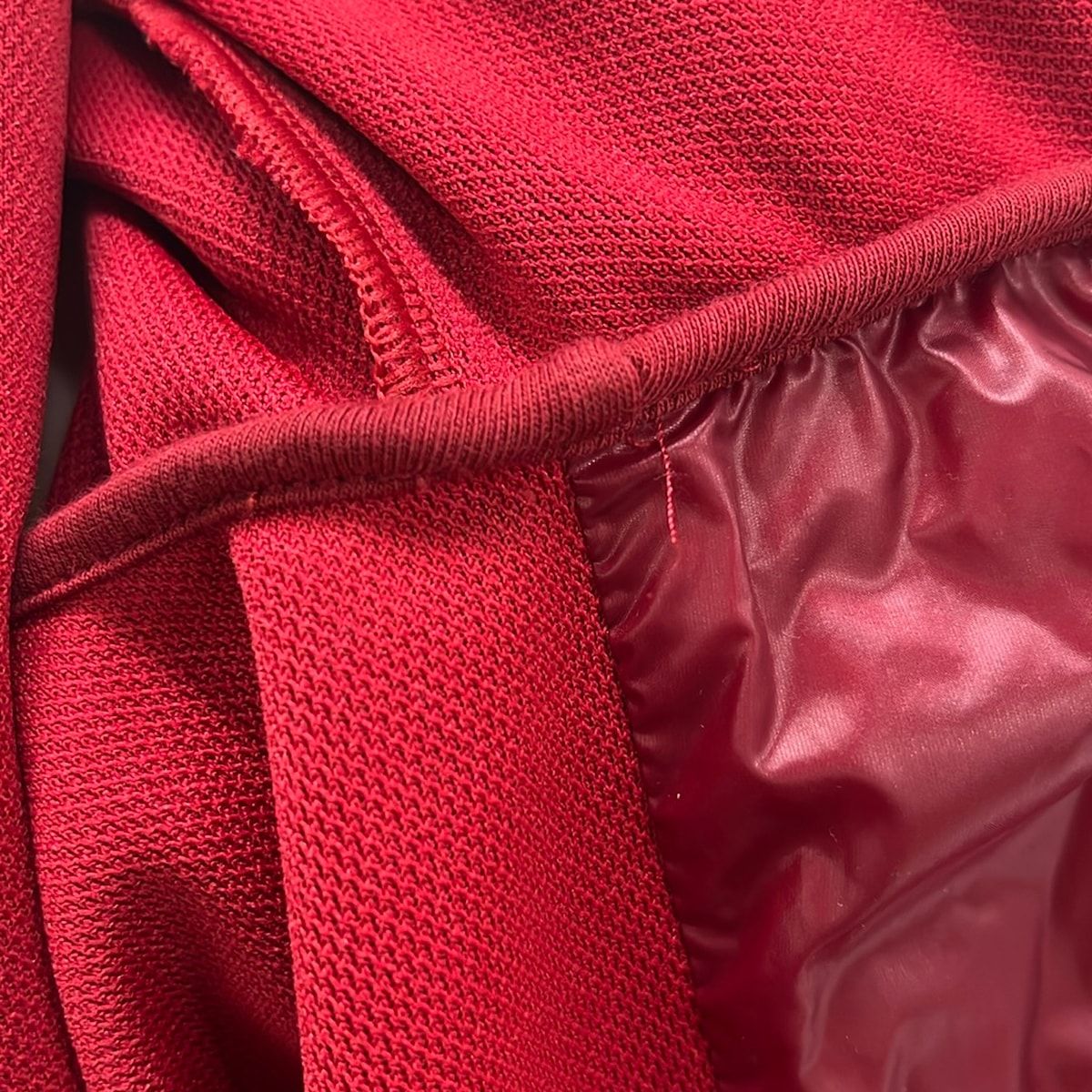 Moncler Jacket Red White Blue Long Sleeve Winter — view 9