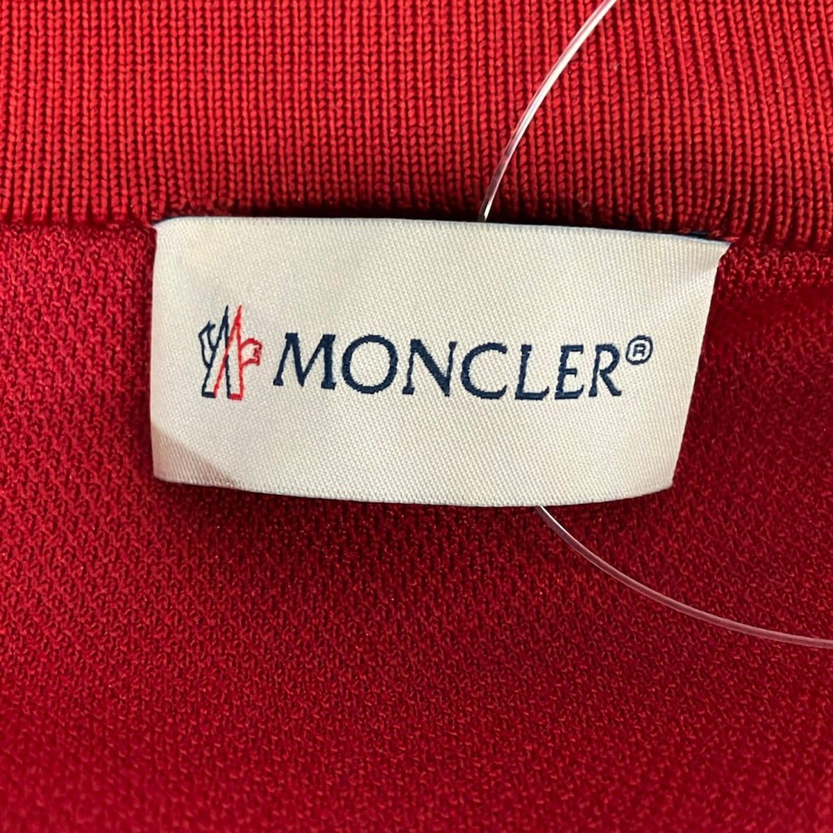 Moncler Jacket Red White Blue Long Sleeve Winter — view 3