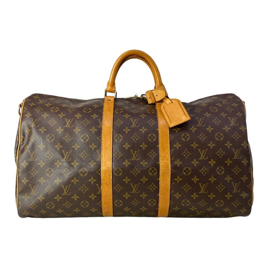 Louis Vuitton Boston Bag Monogram Keepall Bandouliere 55