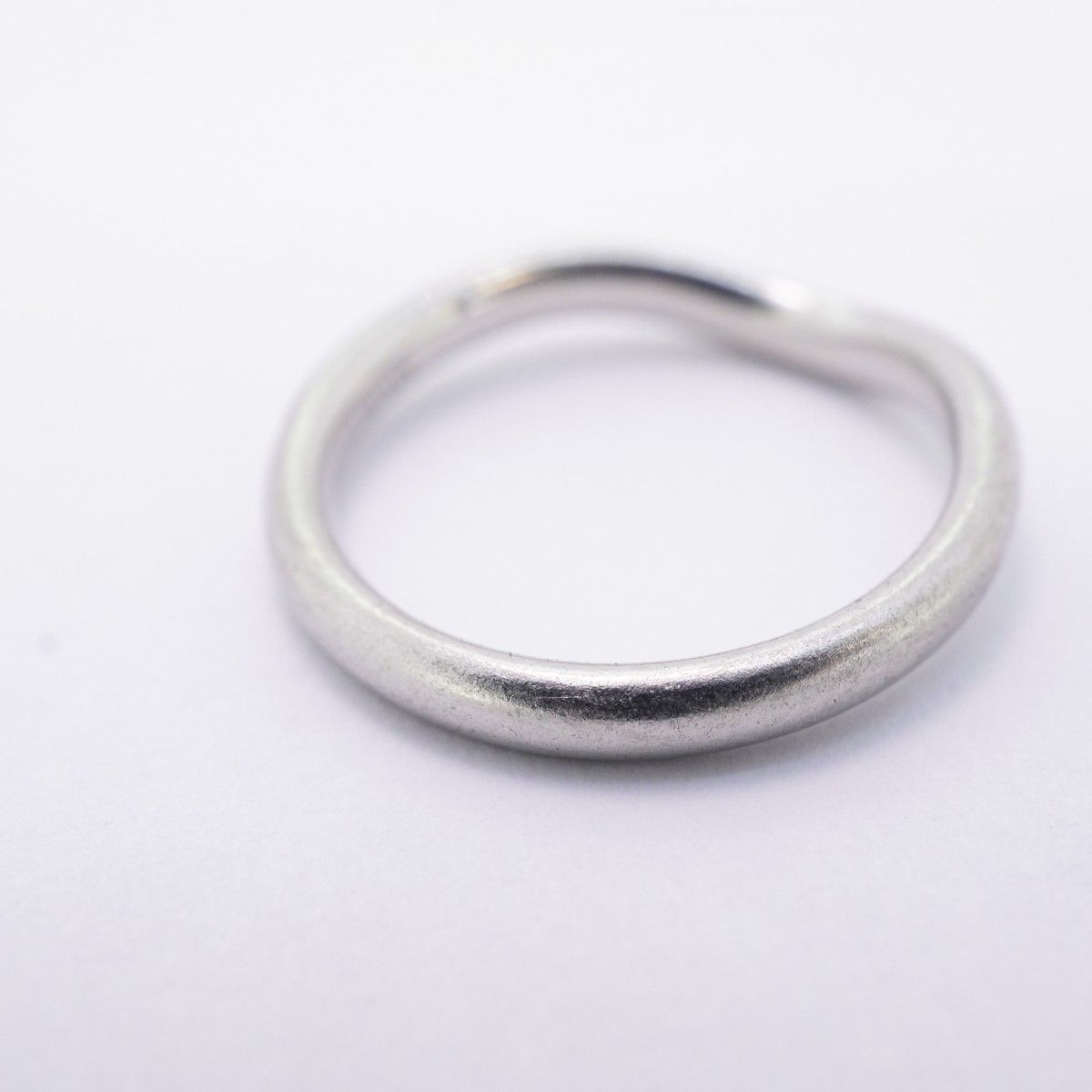 Tiffany & Co Ring Cube Band Platinum Diamond — view 9