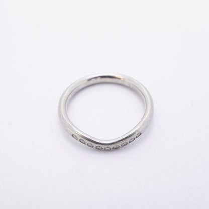 Tiffany & Co Ring Cube Band Platinum Diamond — view 3