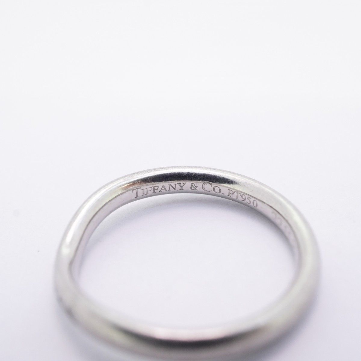 Tiffany & Co Ring Cube Band Platinum Diamond — view 4