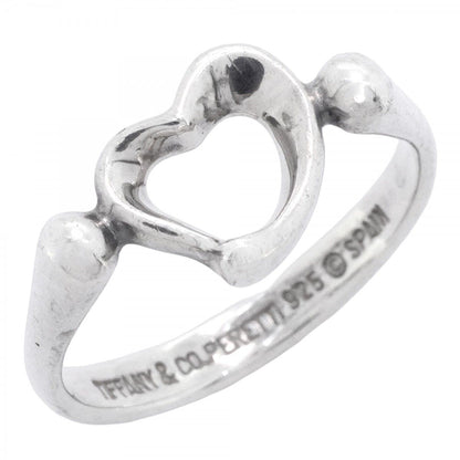 Tiffany & Co Ring Open Heart 925 Sterling Silver