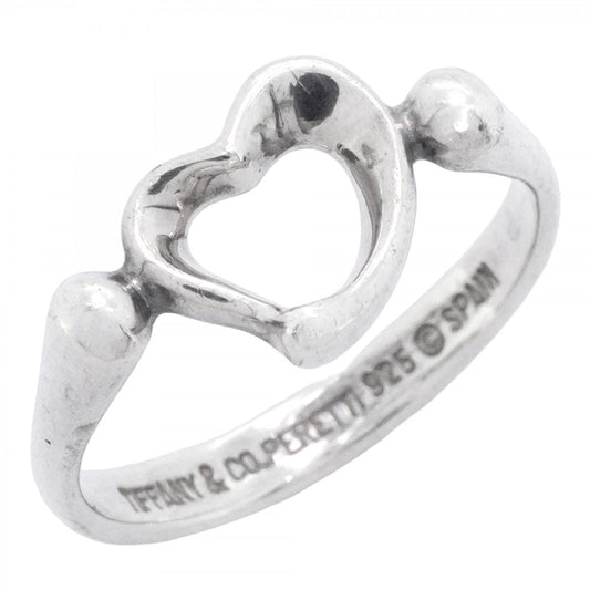 Tiffany & Co Ring Open Heart 925 Sterling Silver