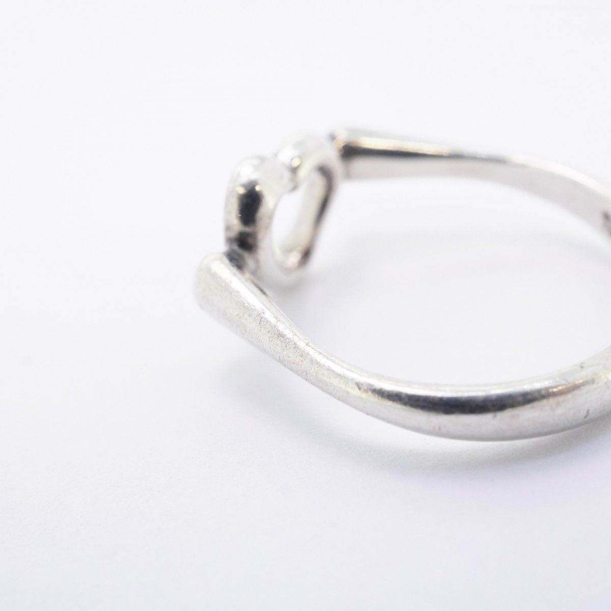 Tiffany & Co Ring Open Heart 925 Sterling Silver — view 8