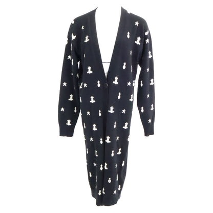 Hermes Poste Et Cavalerie Cashmere Long Cardigan 36