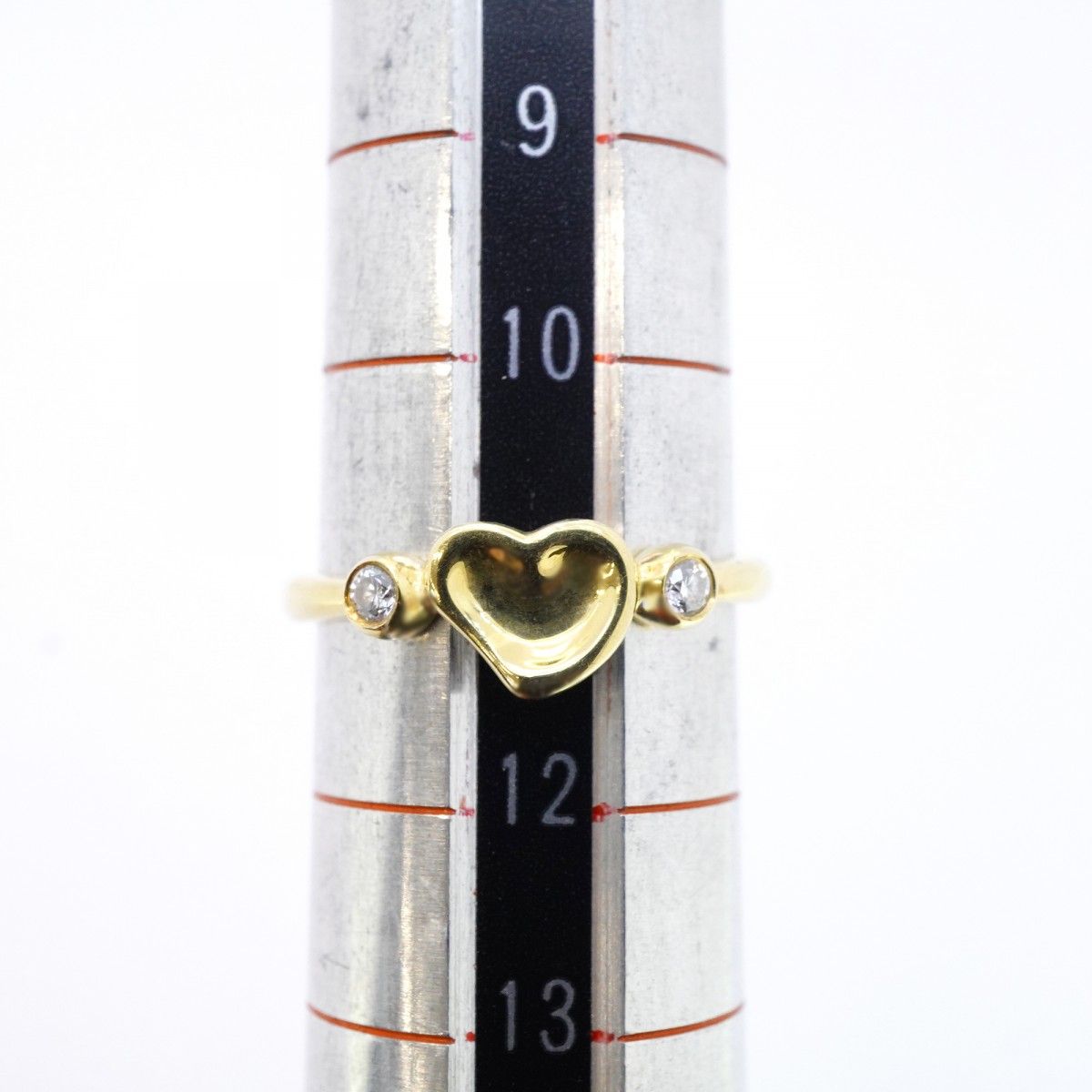 Tiffany & Co Ring Full Heart 18k Yellow Gold Diamond — view 6
