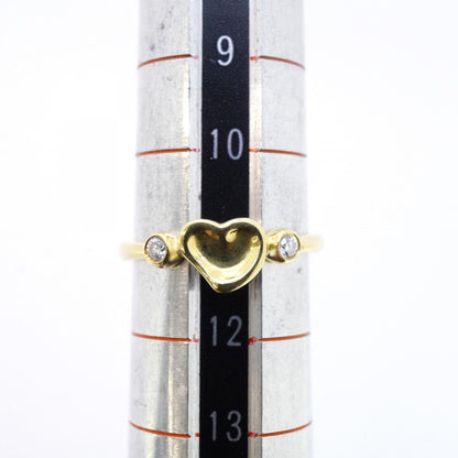 Tiffany & Co Ring Full Heart 18k Yellow Gold Diamond — view 6