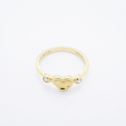 Tiffany & Co Ring Full Heart 18k Yellow Gold Diamond — view 3