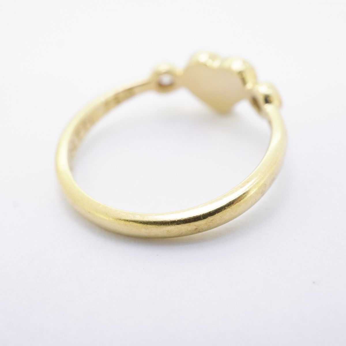 Tiffany & Co Ring Full Heart 18k Yellow Gold Diamond — view 8